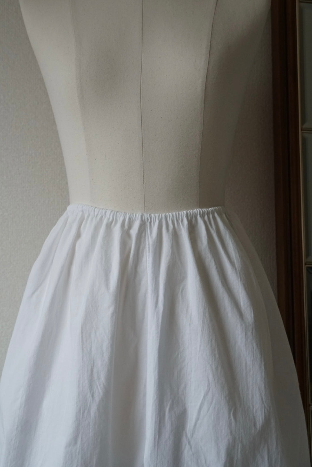 Antique French "small flower"  Lace Petticoat