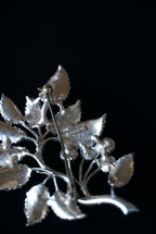 1950's Gold Leef Brooch