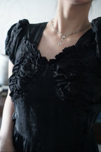 1930's Clear Cut Glass necklace