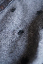 Vintage Flower Gray Cardigan