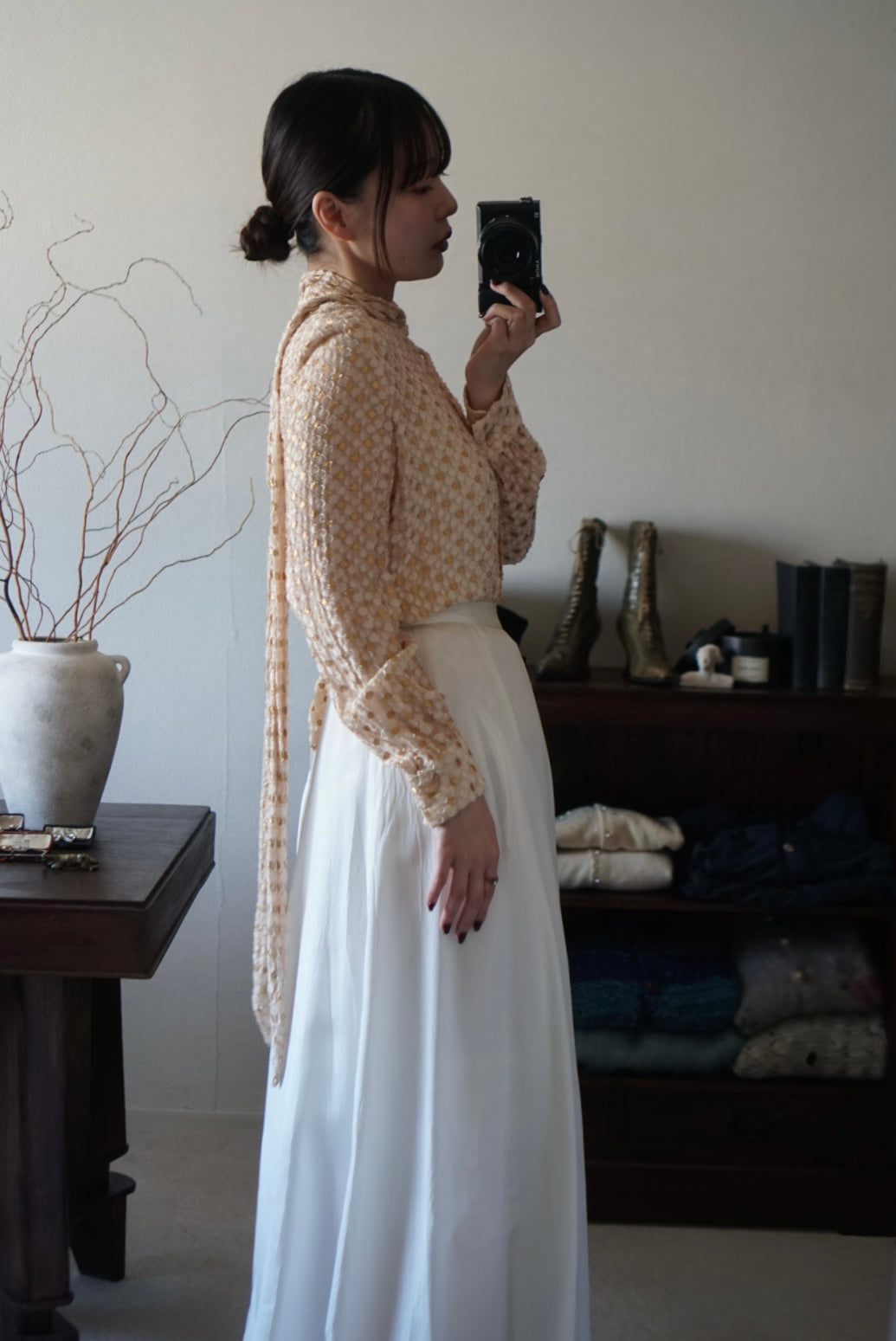 1960's Polka Dot Blouse
