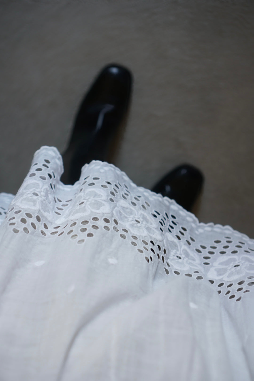 1910's Lace and Embroidery Nighty