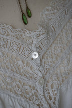 1900-1910's Bobbin Lace Blouse