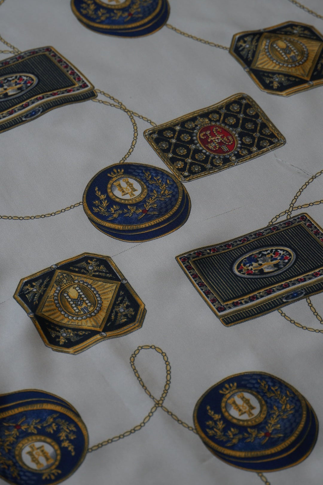 Vintage Geometric Scarf