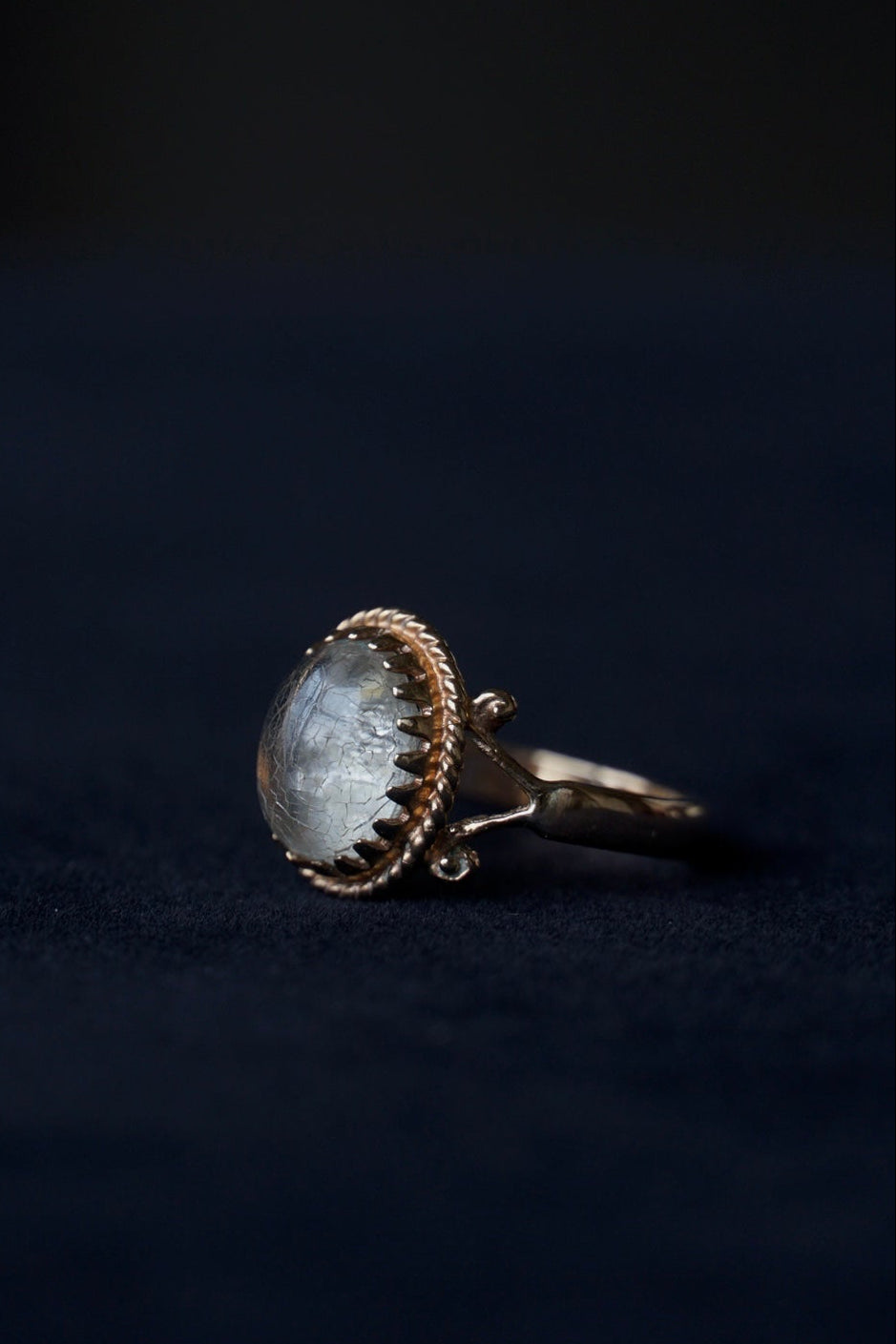 1910's 9ct Moon Stone Ring