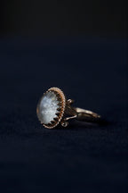 1910's 9ct Moon Stone Ring