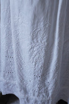 Antique Handmade Embroidery Skirt