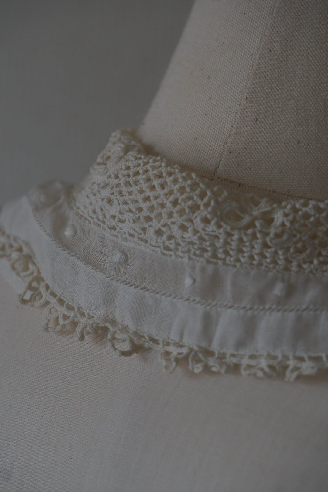 1910’s Cotton Voile Blouse with Irish Lace