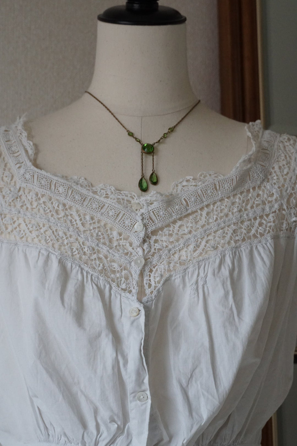 1900-1910's Bobbin Lace Blouse
