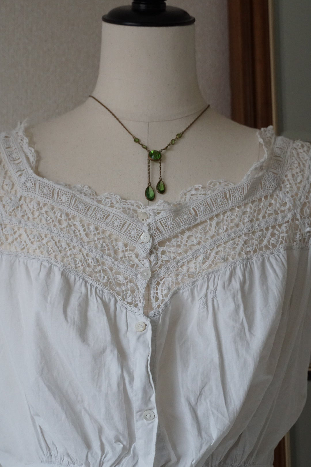 1900-1910's Bobbin Lace Blouse