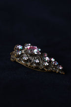 1930's Iris Glass Dress Clip
