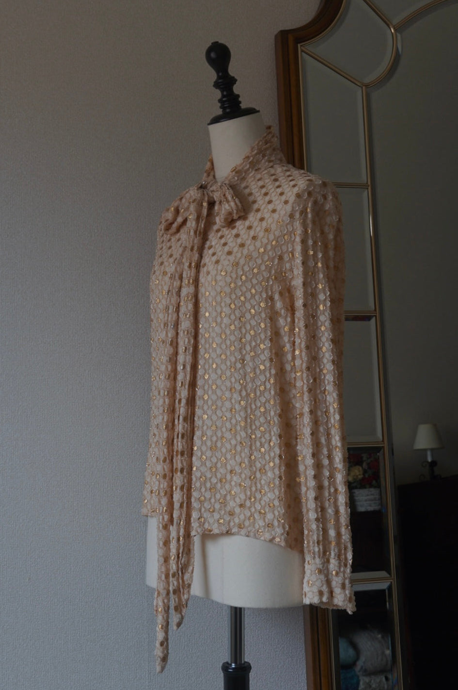 1960's Polka Dot Blouse