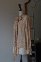 1960's Polka Dot Blouse
