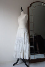 1950's White Tulle Petticoat