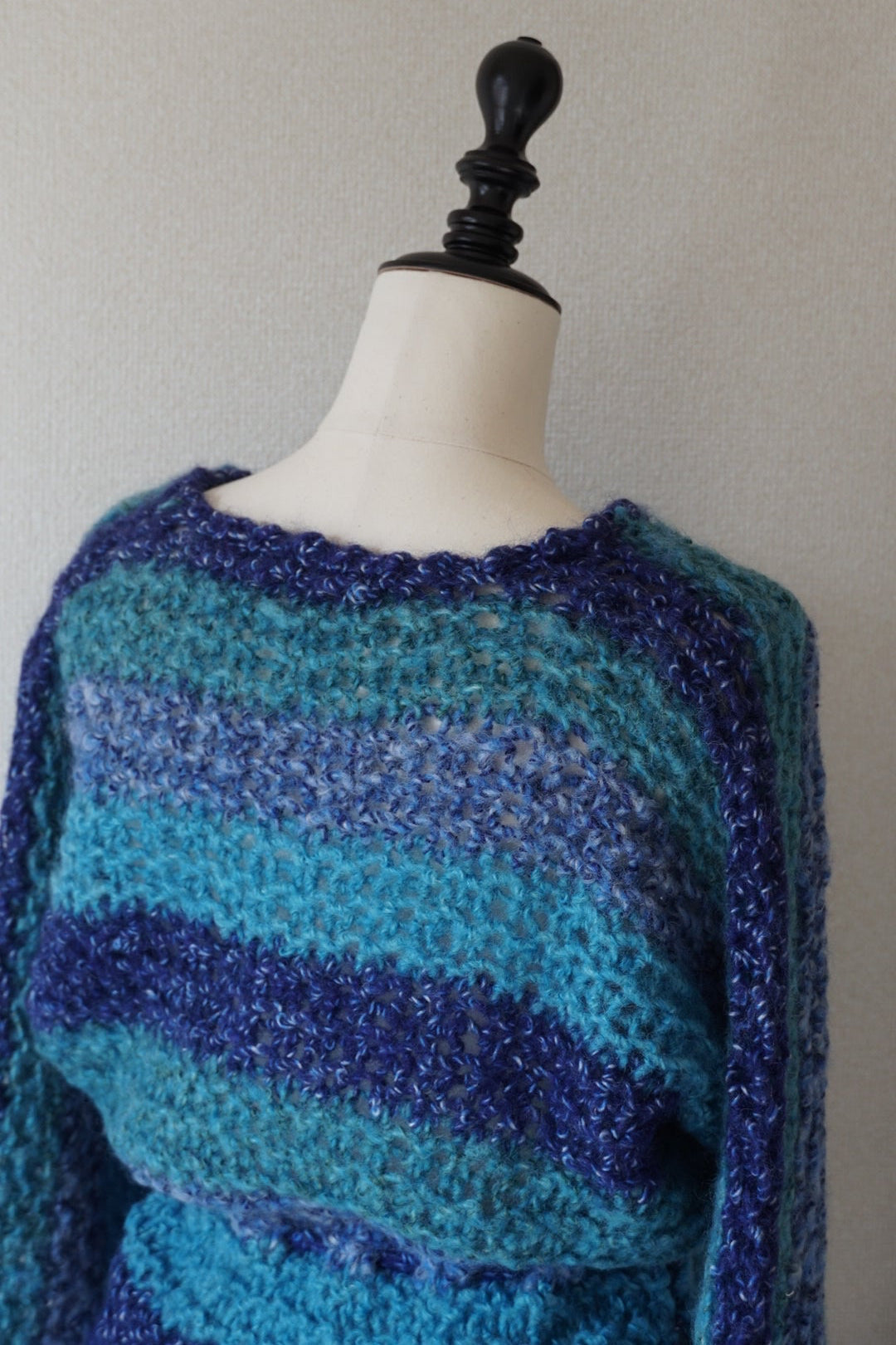 1950’s Handmade Blue Knit