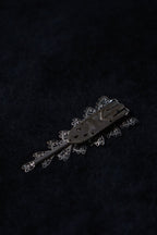 1930's Art Deco Paste Glass Dress Clip