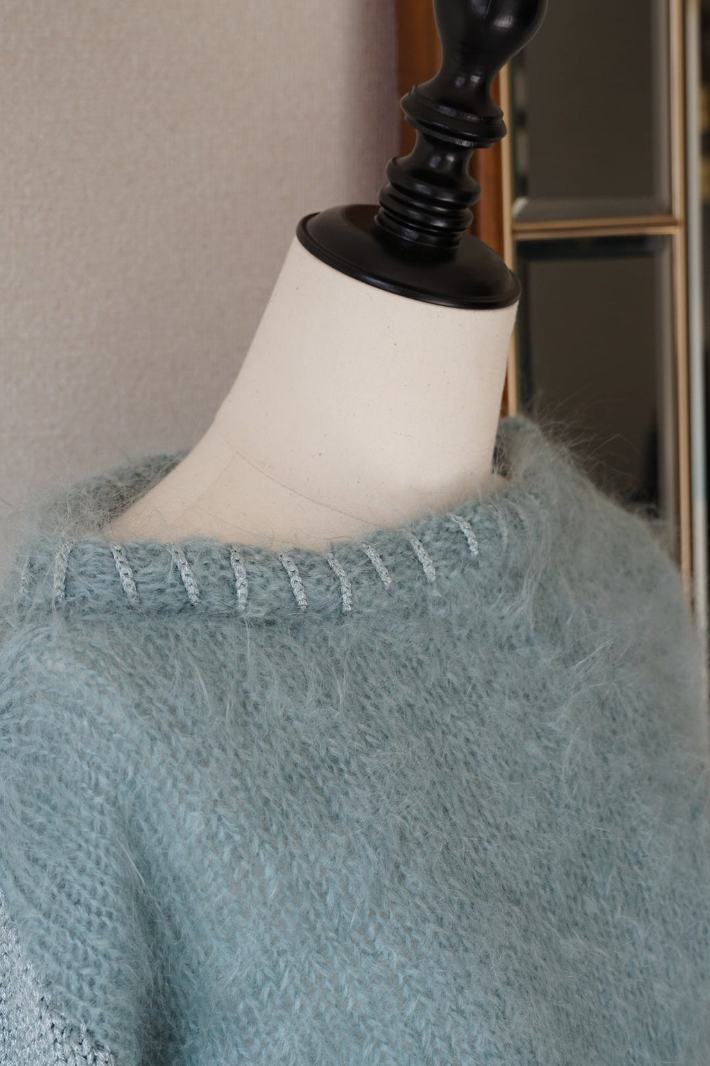 1960’s Mint-green Mohair