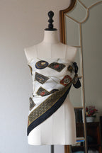 Vintage Geometric Scarf