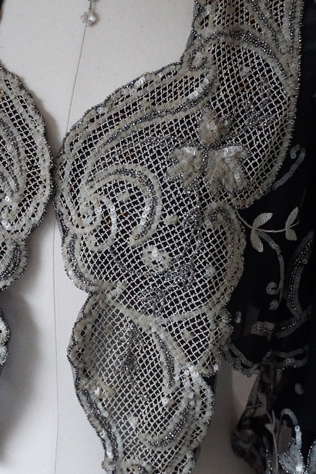 Edwardian Sequins×Beads Bolero