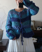 1950’s Handmade Blue Knit
