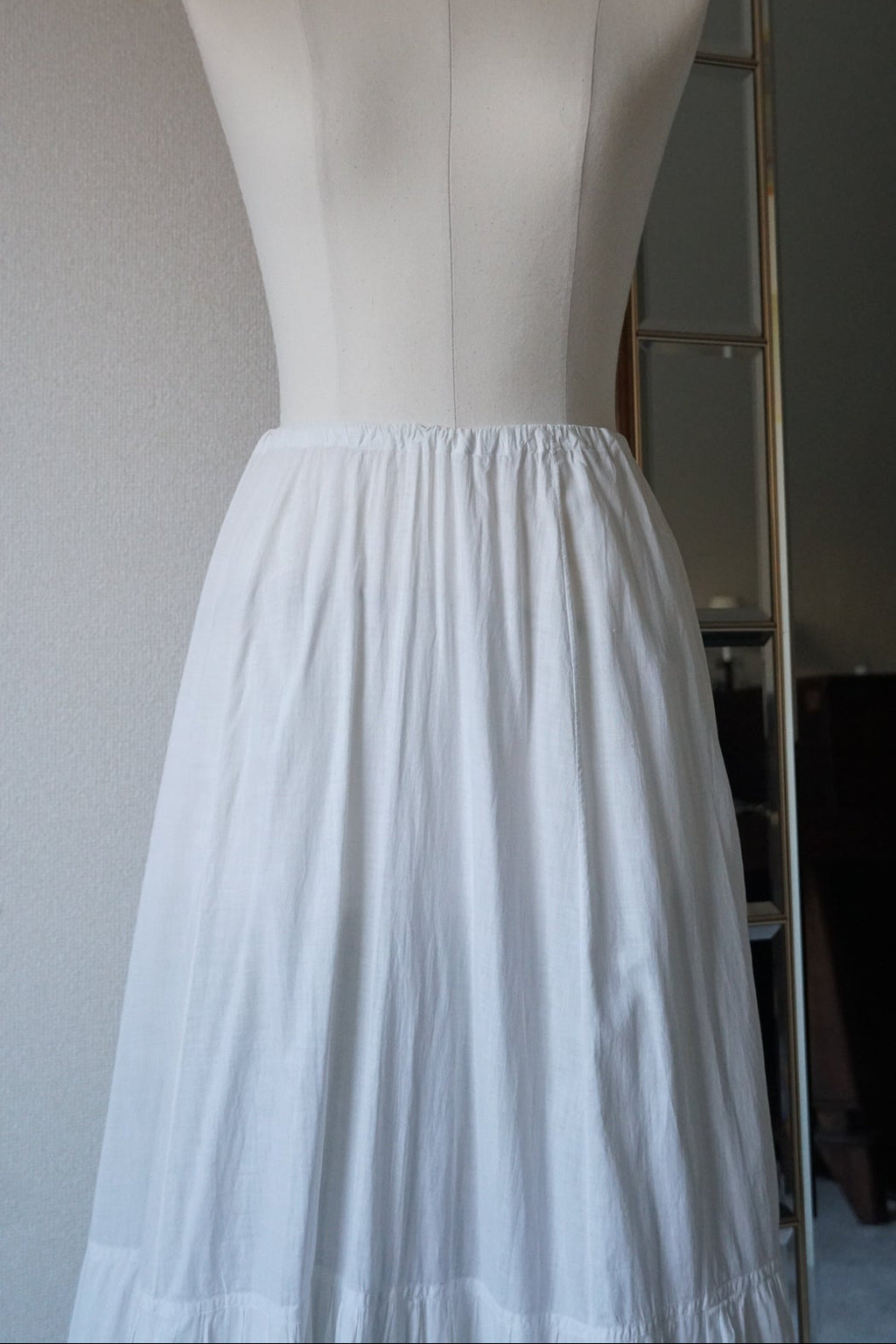 Edwardian Pin Tuck Long Skirt