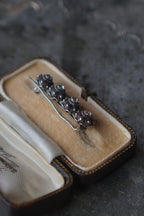 Last 19th Century Silver×Paste Glass Brooch