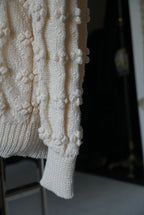 Vintage Crochet Knit with Cape