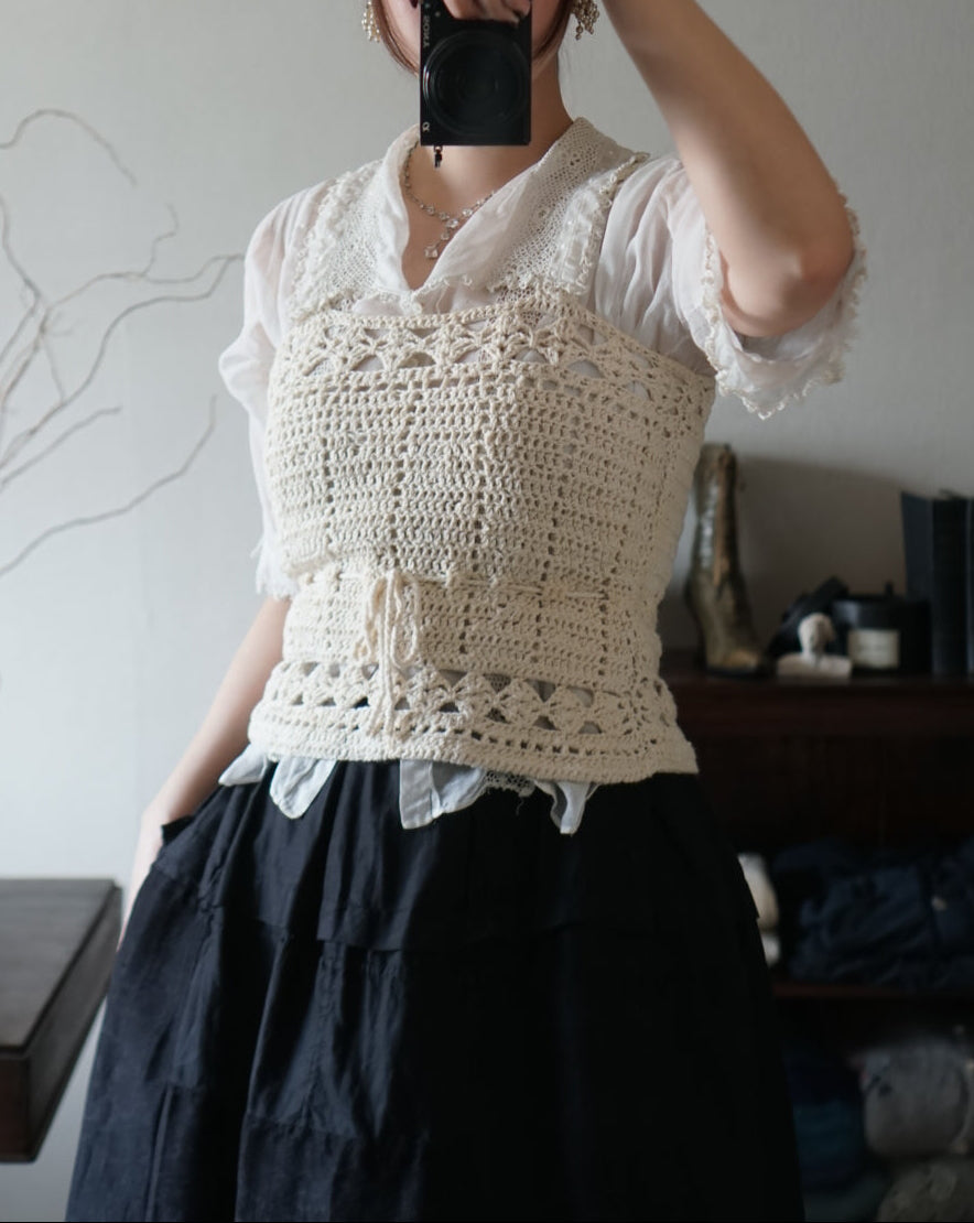 1950’s Handmade Crochet Vest