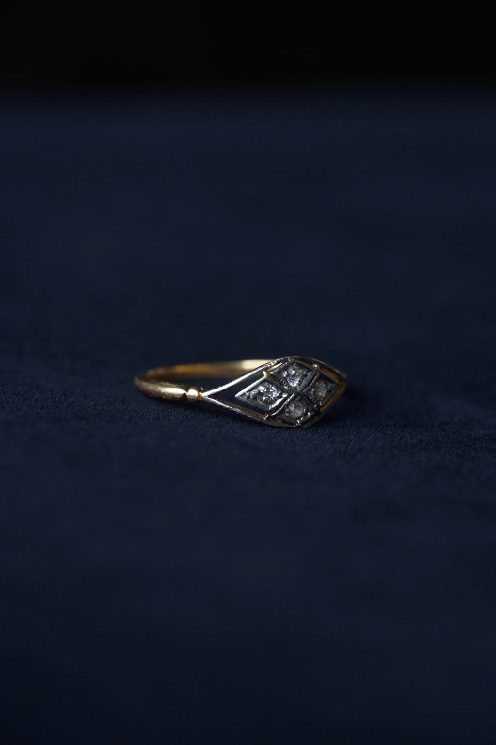 Edwardian 18ct Diamond Ring