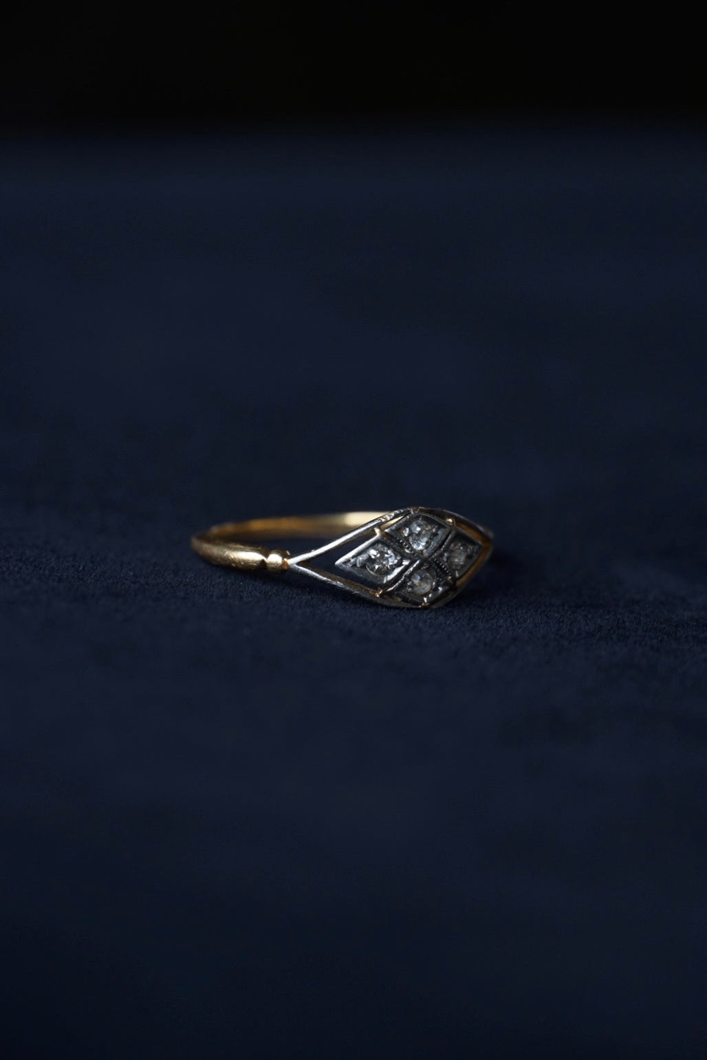 Edwardian 18ct Diamond Ring