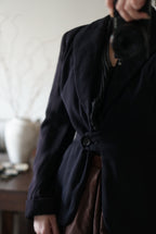 1940's Classic Black Tailored Jacket