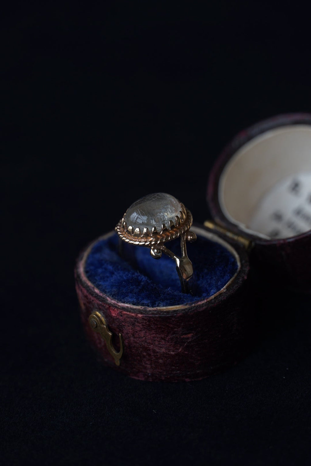 1910's 9ct Moon Stone Ring