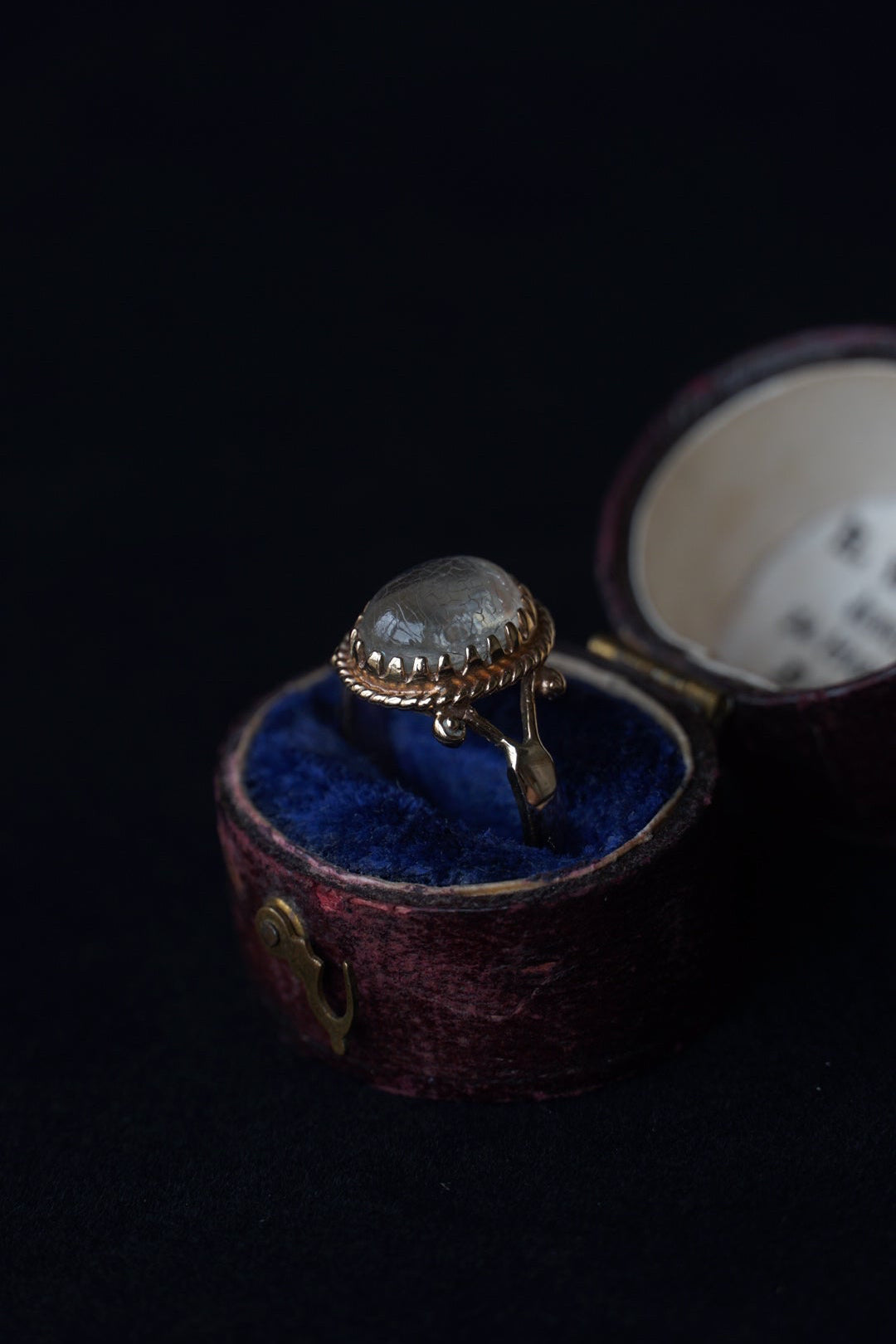 1910's 9ct Moon Stone Ring