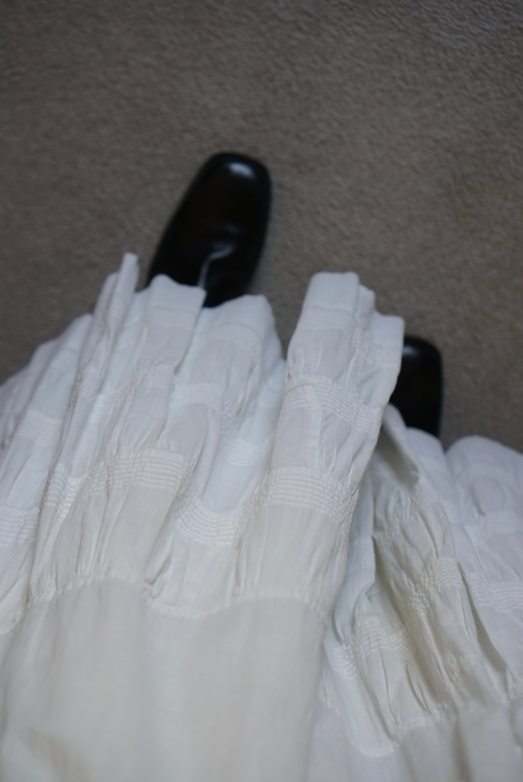 Edwardian Pin Tuck Long Skirt