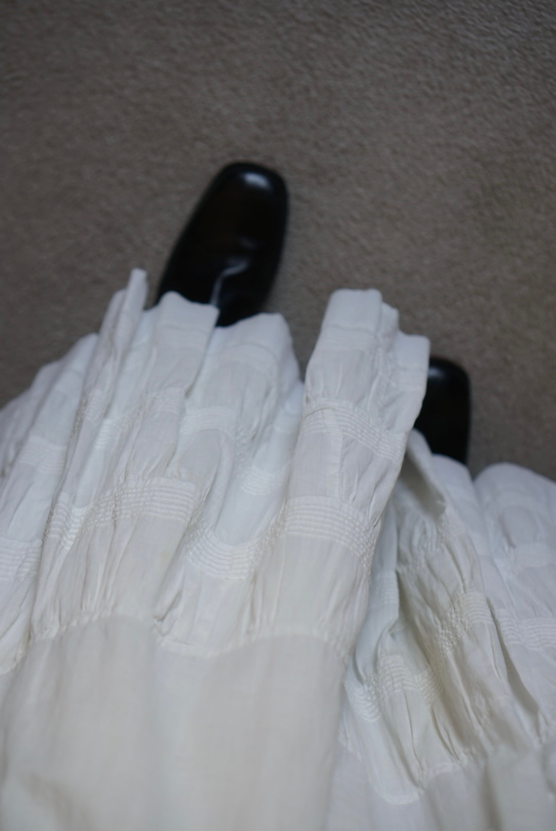 Edwardian Pin Tuck Long Skirt