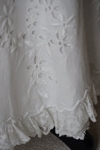 Edwardian Cutwork Lace Skirt