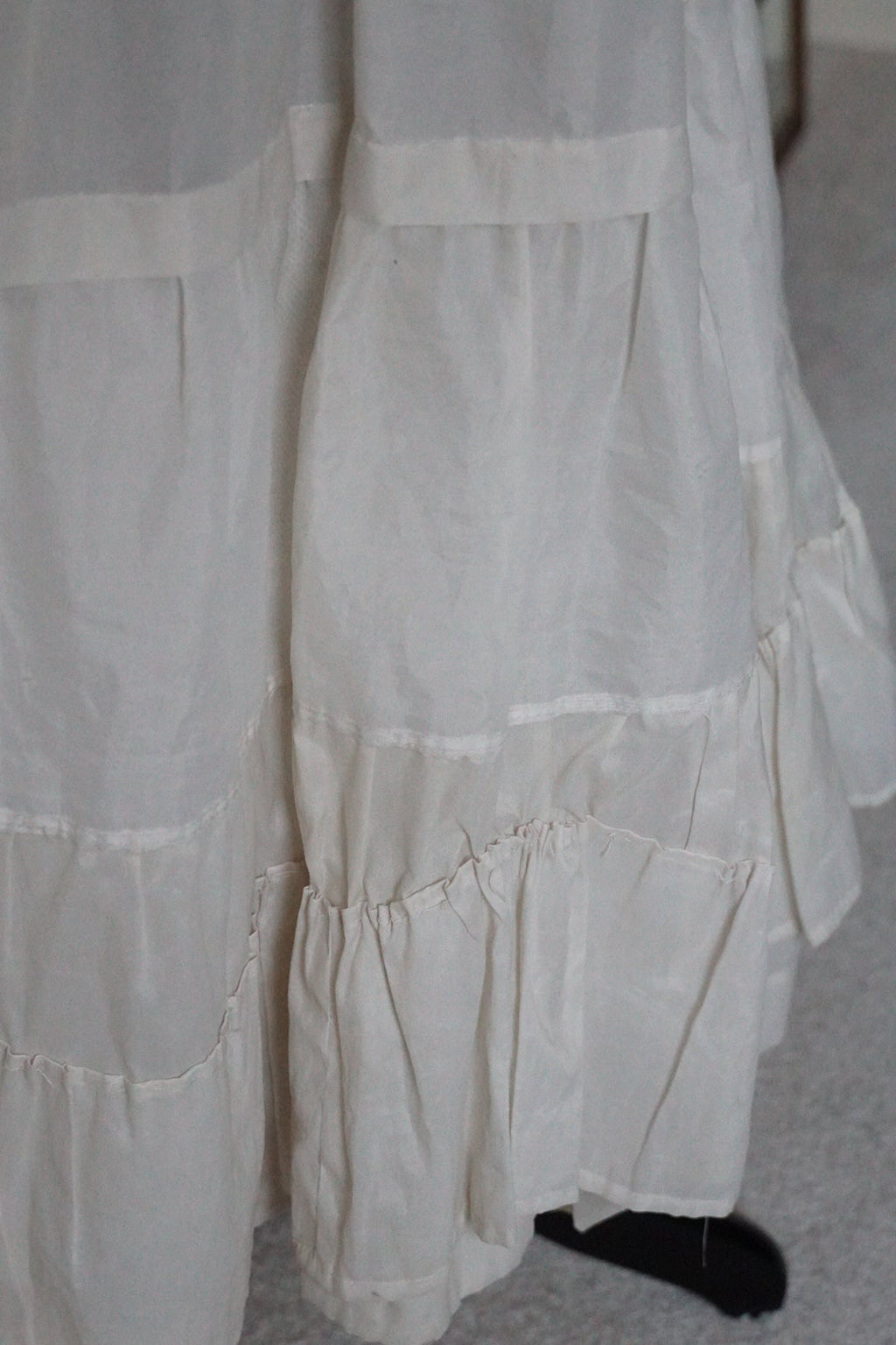 1950's White Tulle Petticoat