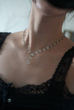 1930's Clear Cut Glass necklace