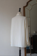 Vintage Satin Collar Shirt