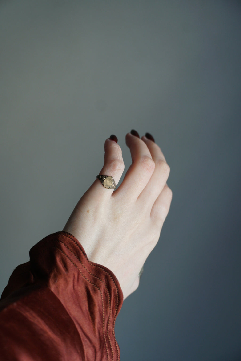 Art Deco Signet Pinky Ring