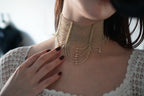 Victorian Glass Pearl Special Collar