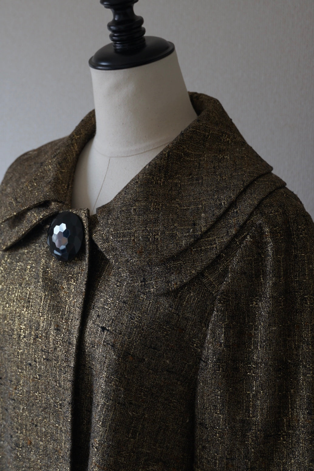 Vintage Big Collar Flare Jacket