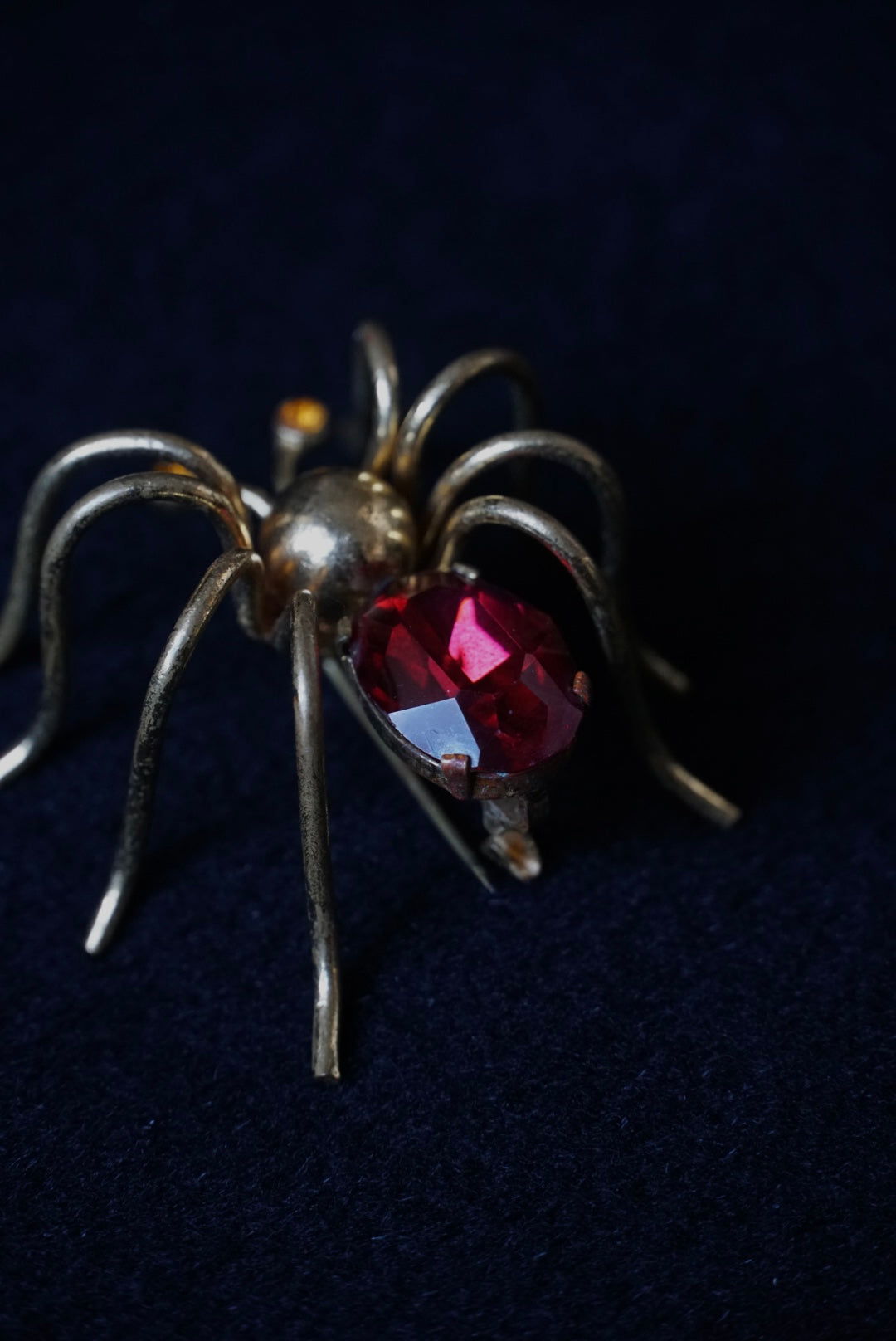 Vintage Big Spider Brooch