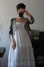 1910's Lace and Embroidery Nighty