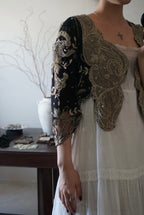 Edwardian Sequins×Beads Bolero
