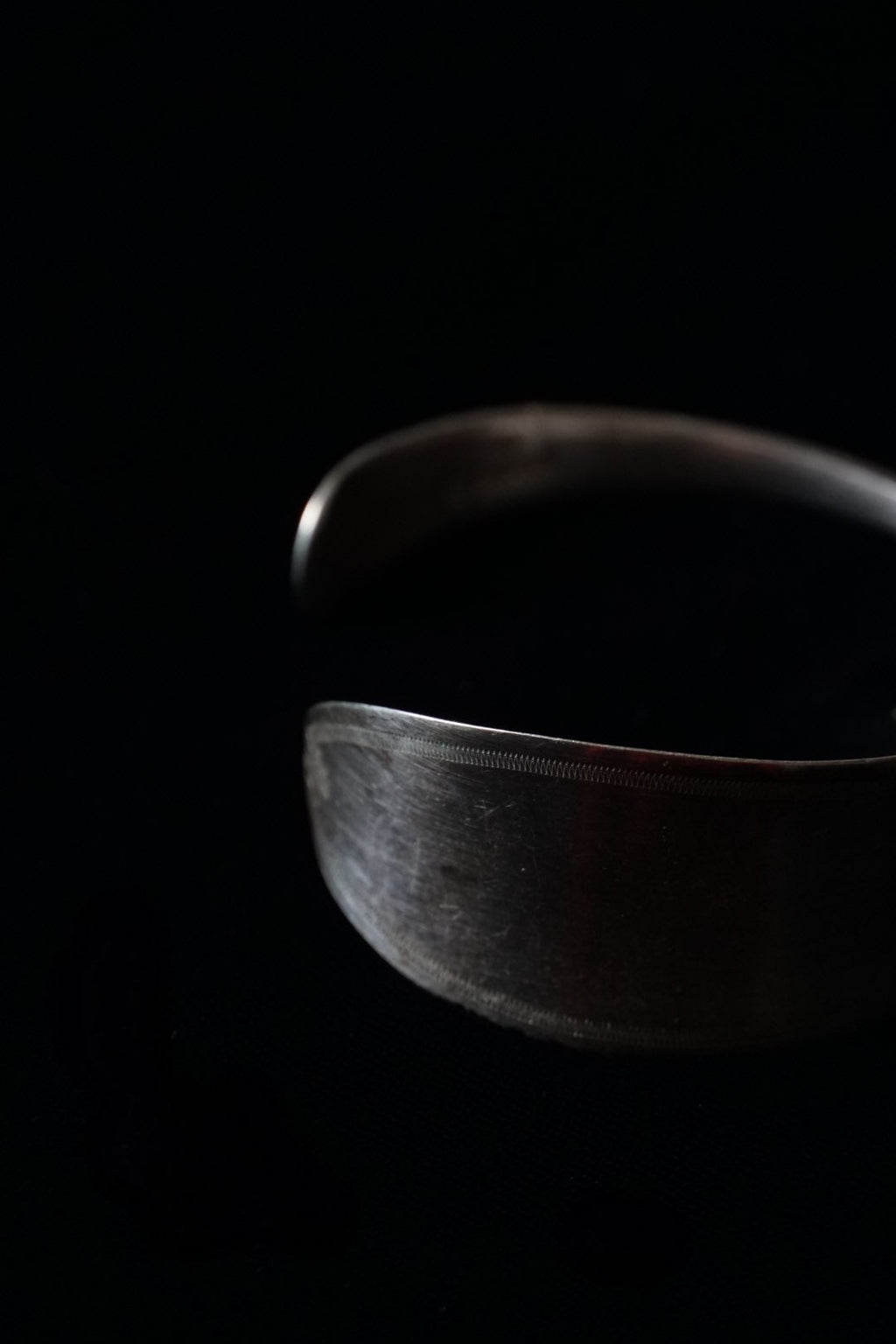 1890's Silver Plated Hallmarked Fish Knife Bangle
