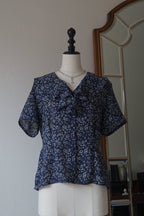 Vintage Small Flower Blouse