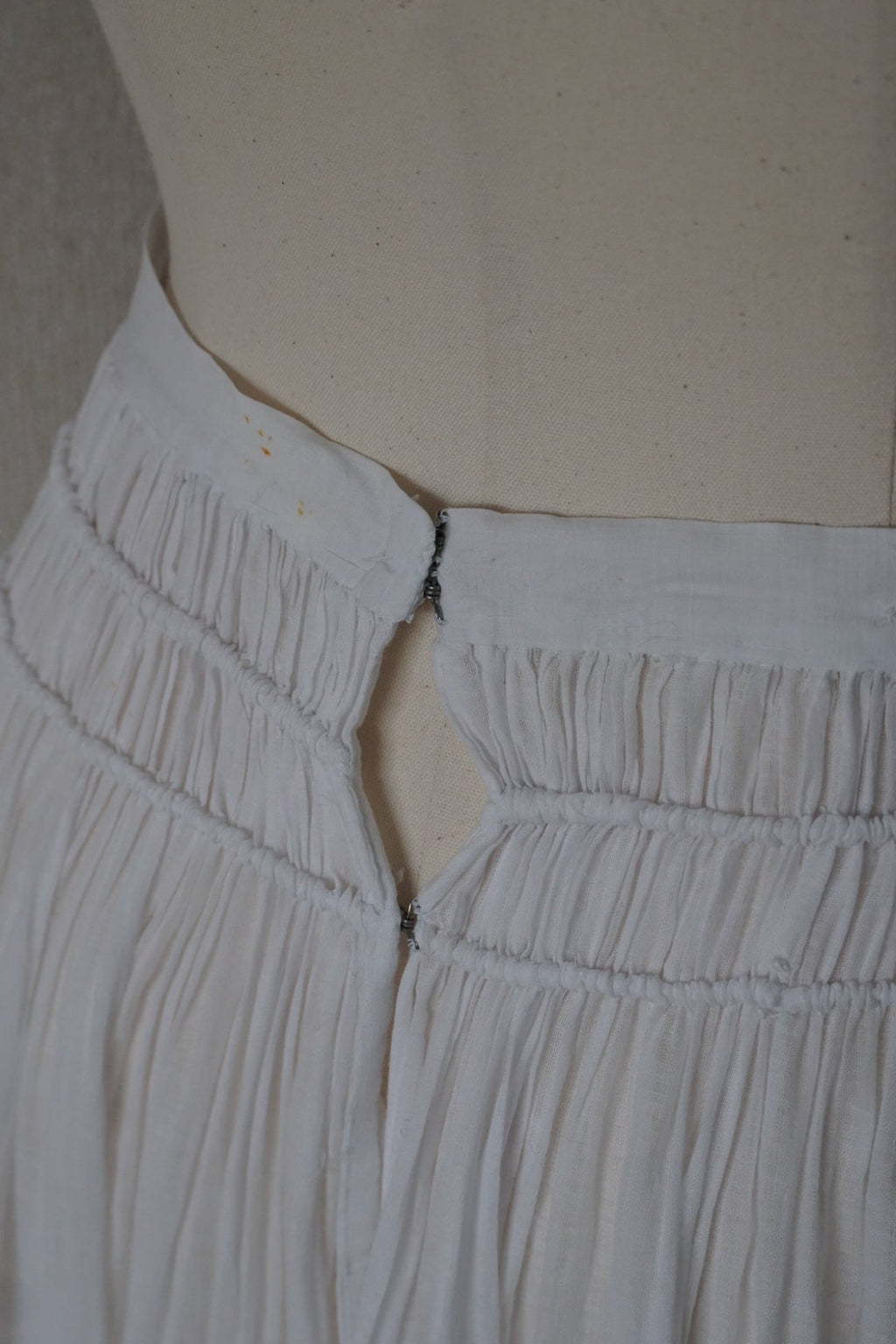 Edwardian Small Flower Embroidery Skirt