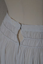 Edwardian Small Flower Embroidery Skirt