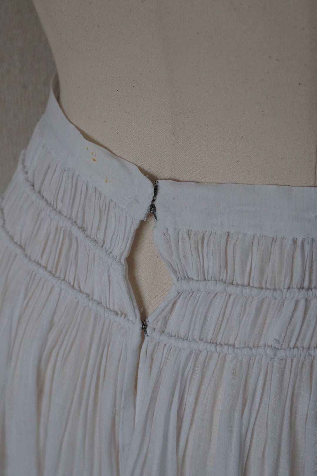 Edwardian Small Flower Embroidery Skirt